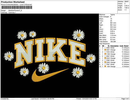 Nike Sun Flowers