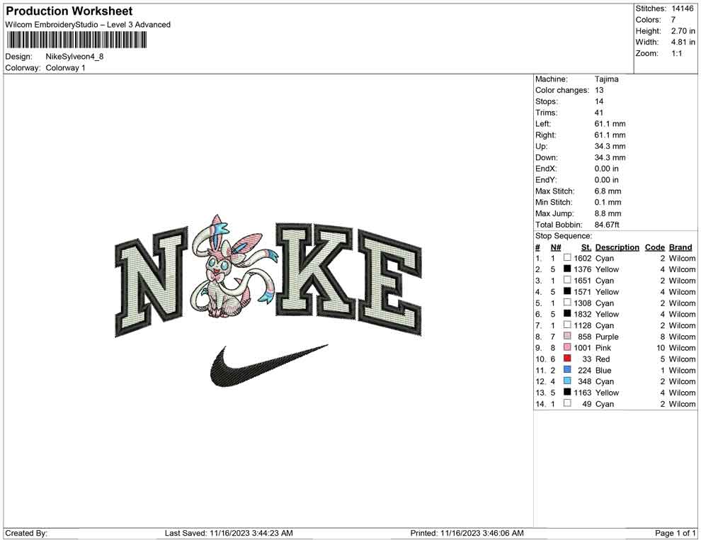 Nike Sylveon