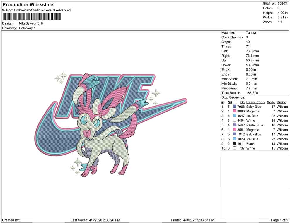 Nike Sylveon