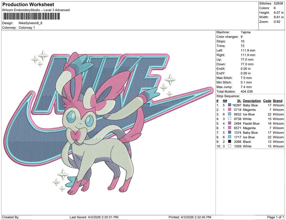 Nike Sylveon