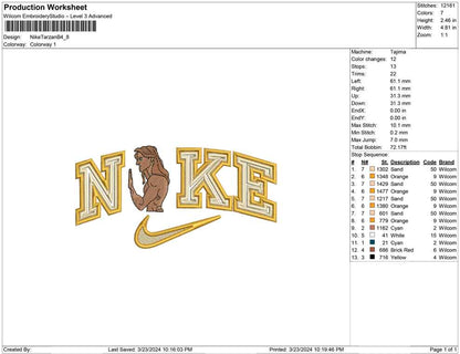 Nike Tarzan B