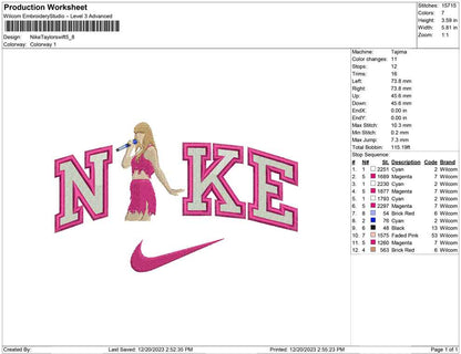 Nike Taylor Swift