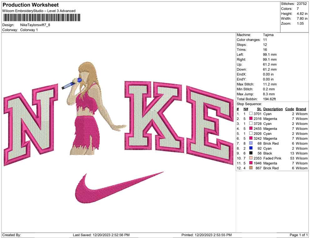 Nike Taylor Swift