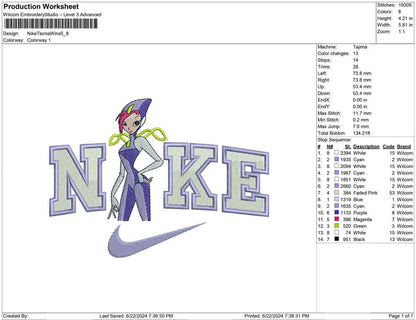 Nike Tecna Winx
