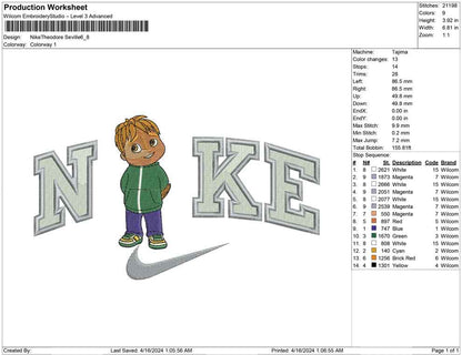 Nike Theodore Seville