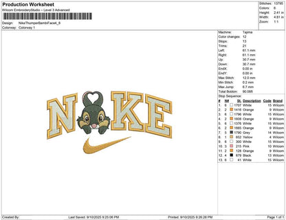 Nike Thumper Bambi Face