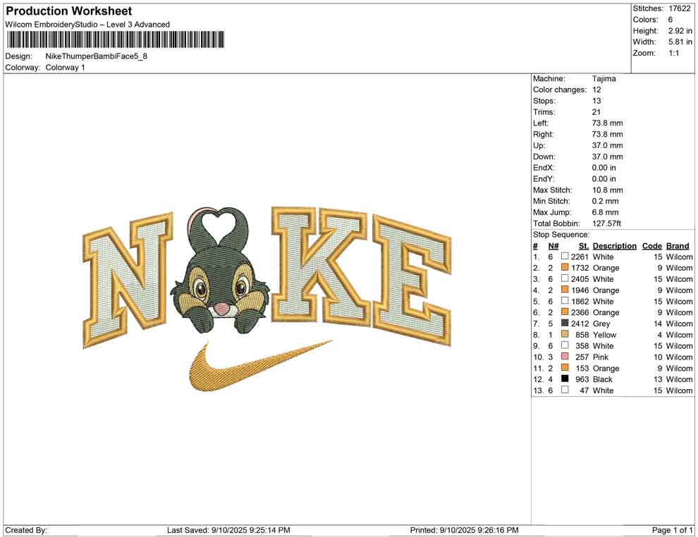 Nike Thumper Bambi Face