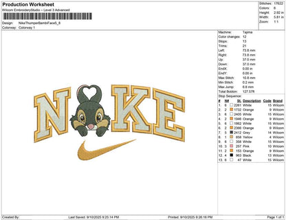 Nike Thumper Bambi Face