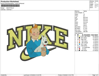 Nike Tin Tin