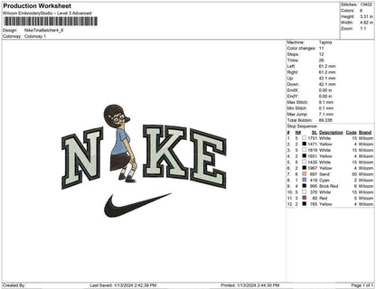 Nike Tina Belcher