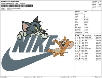 Nike Tom And Jerry Laugh