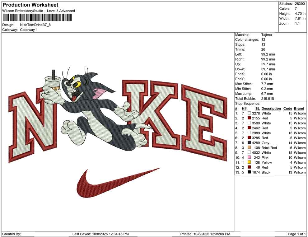 Nike Tom Drink B