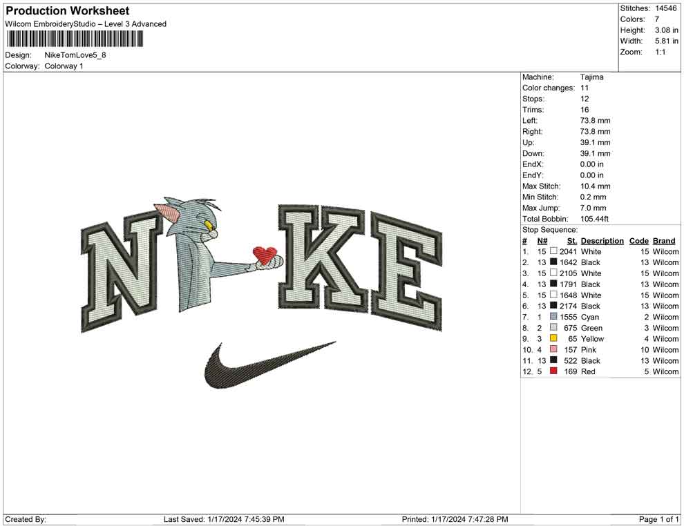 Nike Tom Love