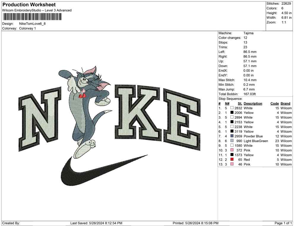 Nike Tom Love B