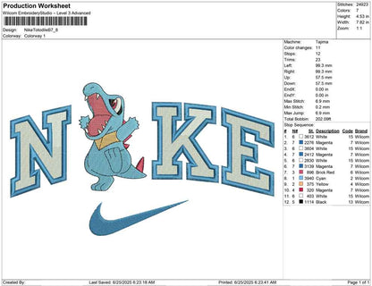 Nike Totodile B