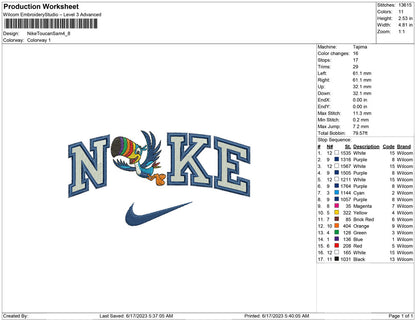 NikeToucan Sam