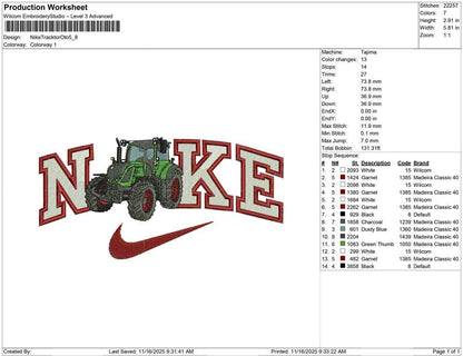 Nike Tracktor Oto