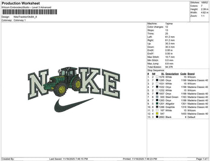 Nike Tracktor Oto B