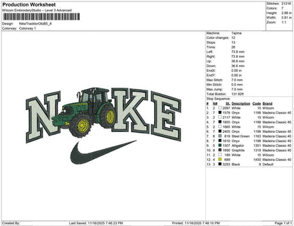 Nike Tracktor Oto B