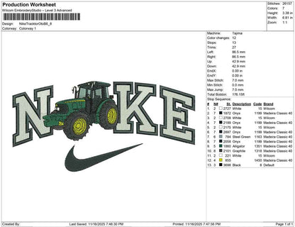 Nike Tracktor Oto B
