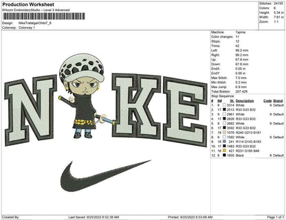 Nike Trafalgar Chibi