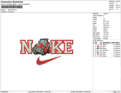 Nike Truck