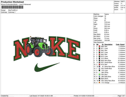 Nike Truk B