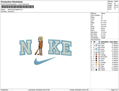 Nike Tung Tung Sahur