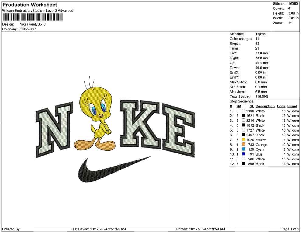 Nike Tweety B