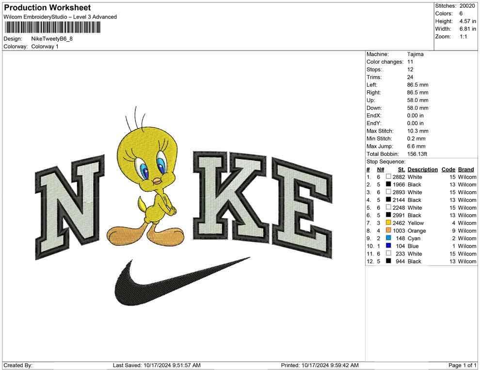 Nike Tweety B