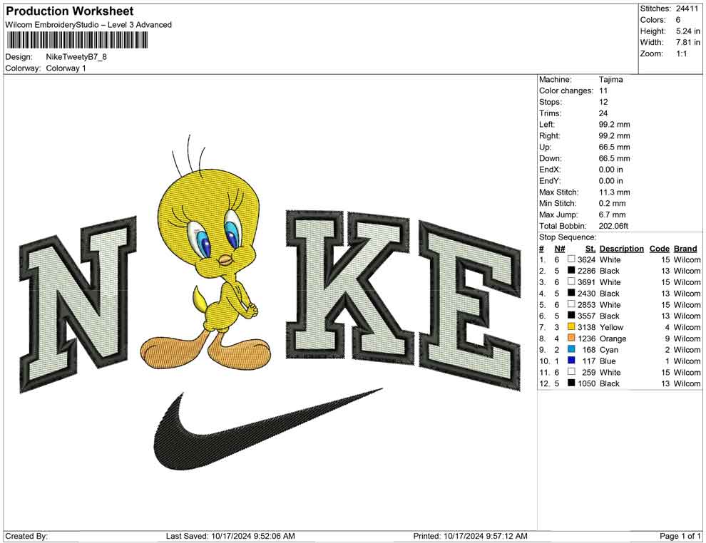 Nike Tweety B