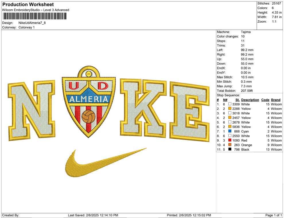 Nike Ud Almeria