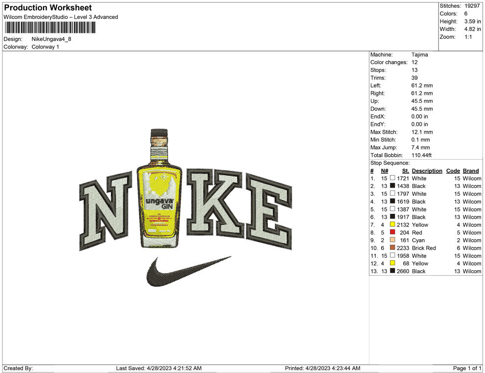 Nike Ungava bottle