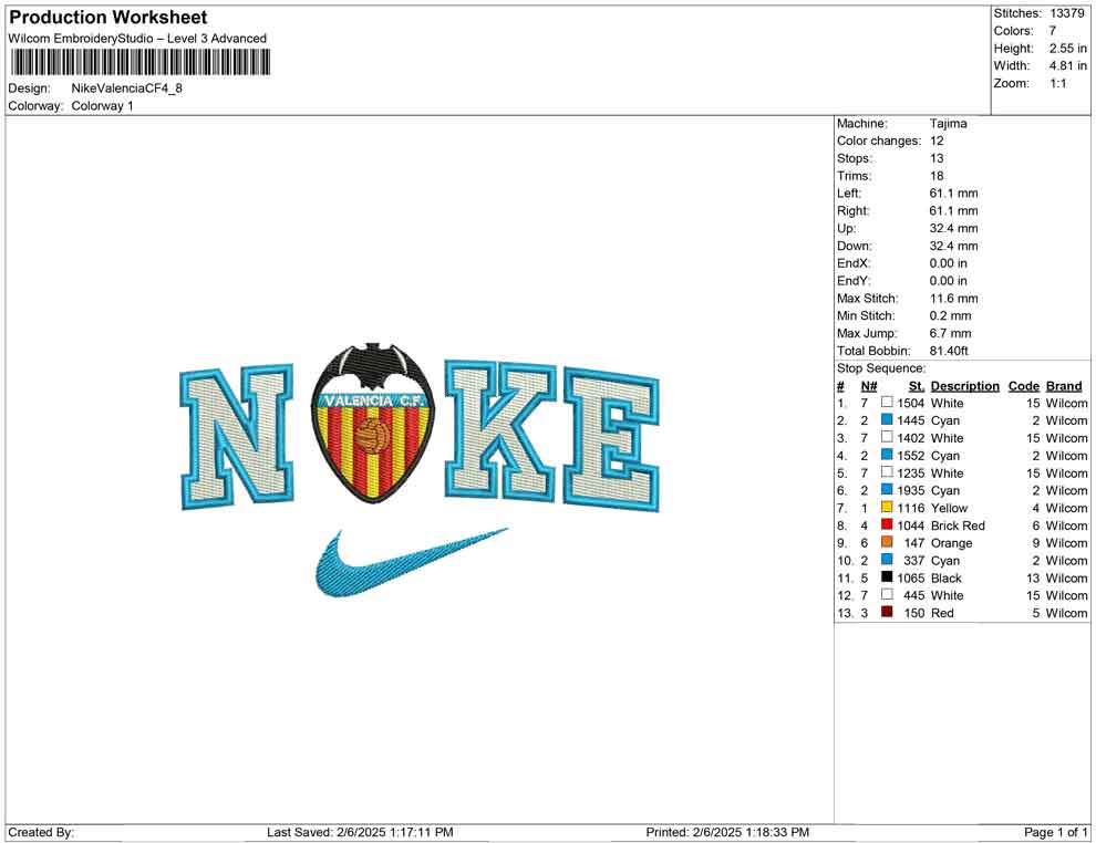 Nike Valencia CF