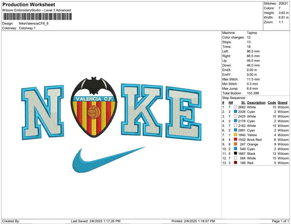 Nike Valencia CF