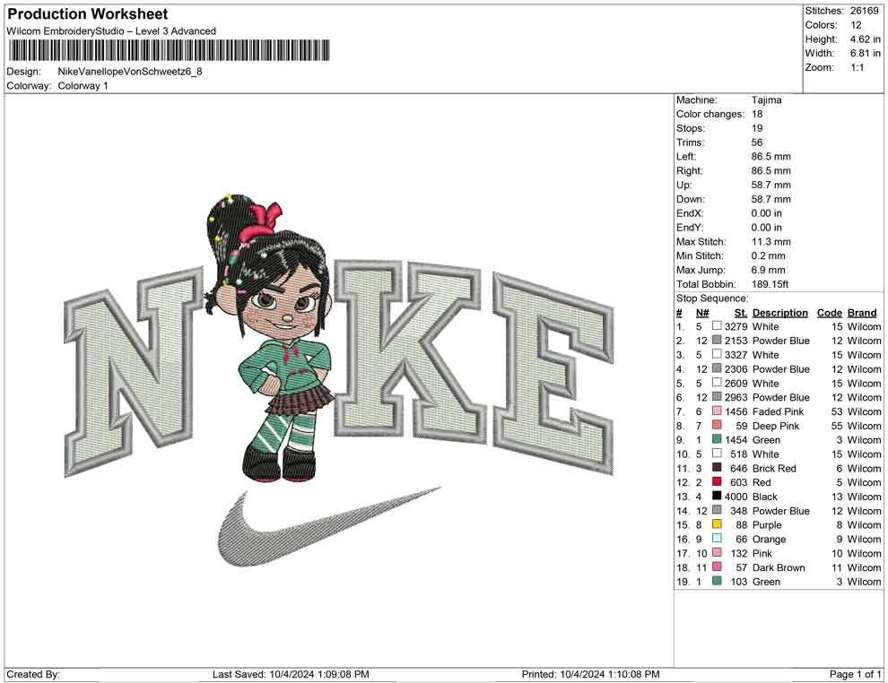 Nike Vanellope Von Schweetz