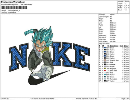 Nike Vegeta B