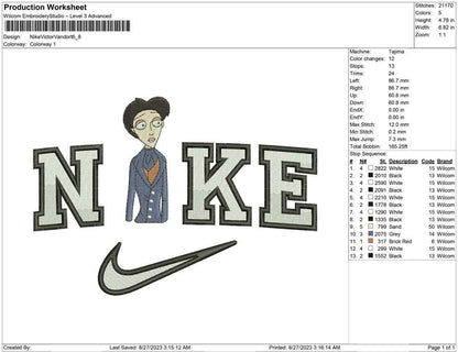 Nike Victor van dort
