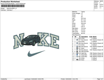 Nike Volvo S60