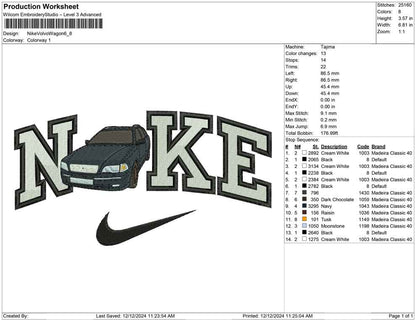 Nike Volvo Wagon