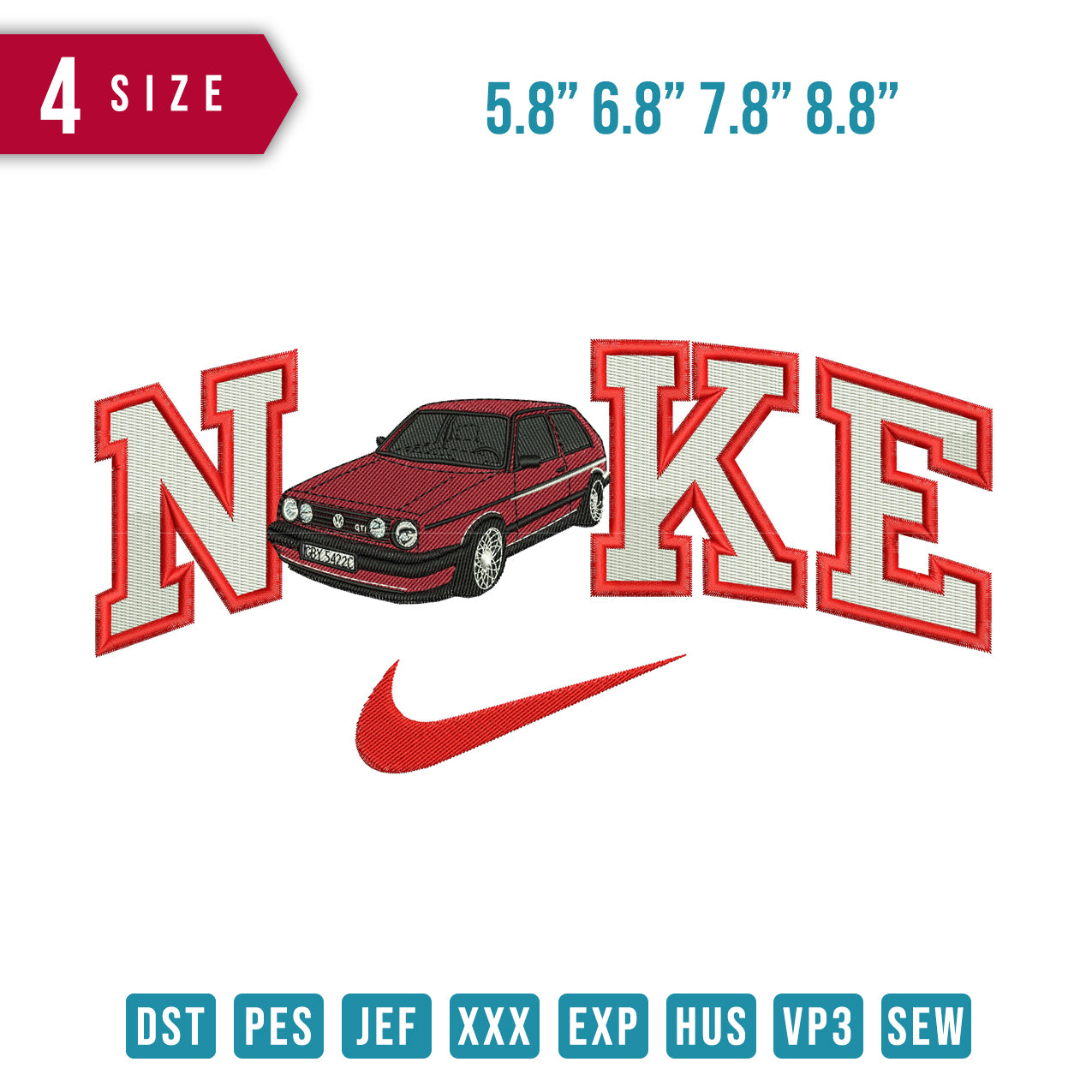 Nike Vw Dark Red