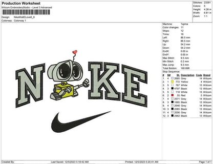 Nike Wall-e love
