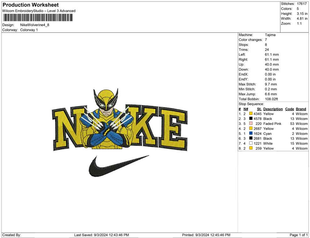 Nike Wolverine