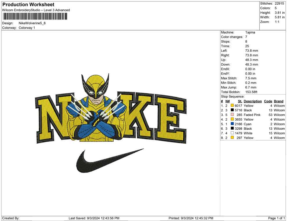 Nike Wolverine