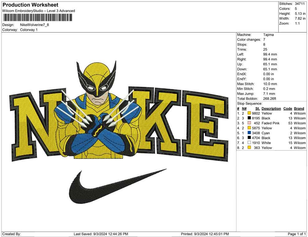 Nike Wolverine