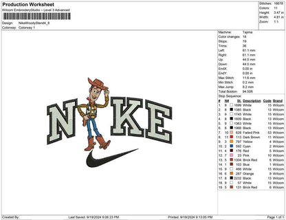 Nike Woody Stand