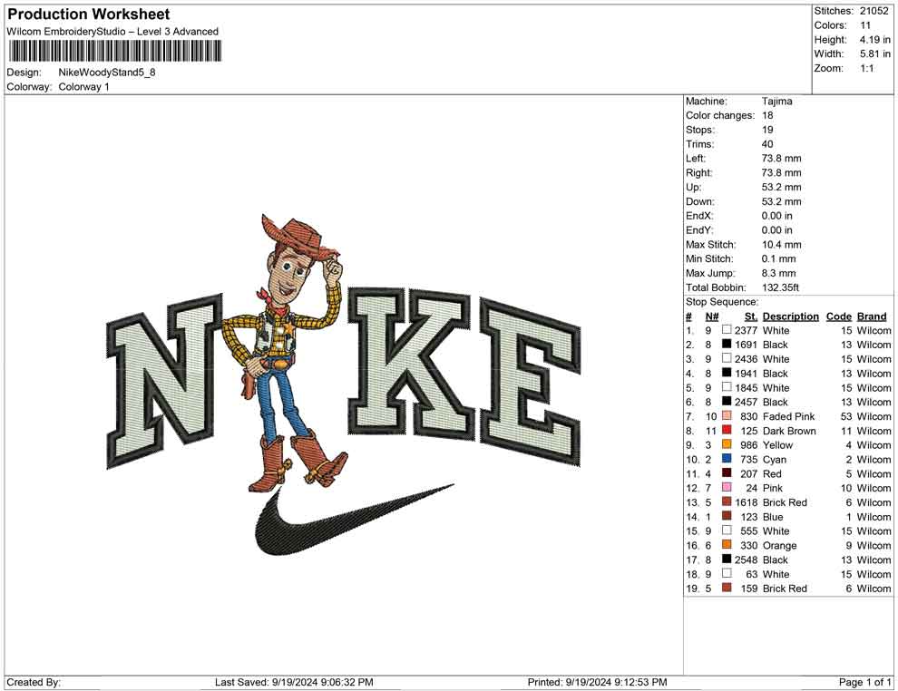 Nike Woody Stand