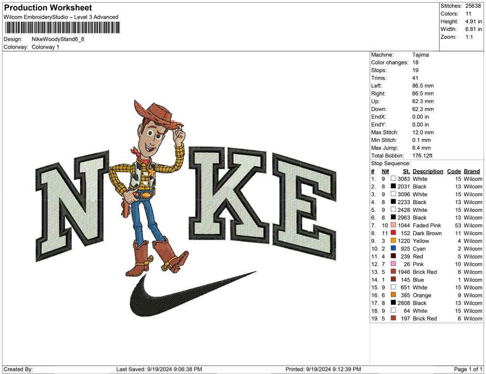 Nike Woody Stand