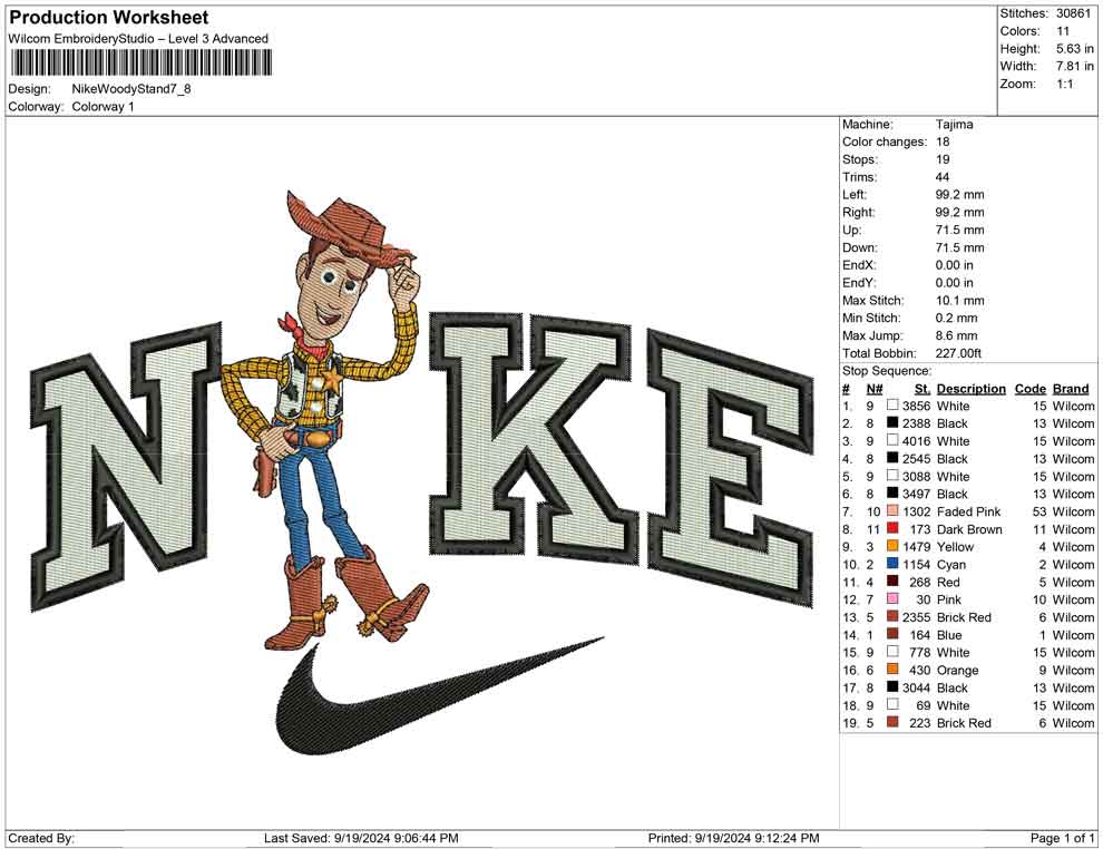 Nike Woody Stand