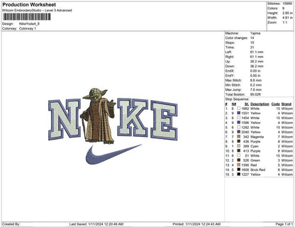 Nike Yoda